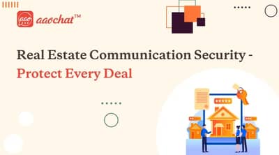 Secure messaging for real estate