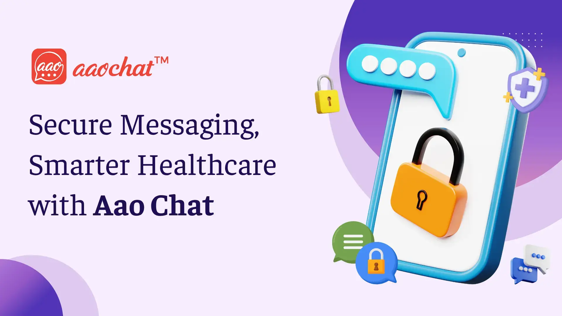 Take a step towards cost reduction with secure messaging with Aao Chat.