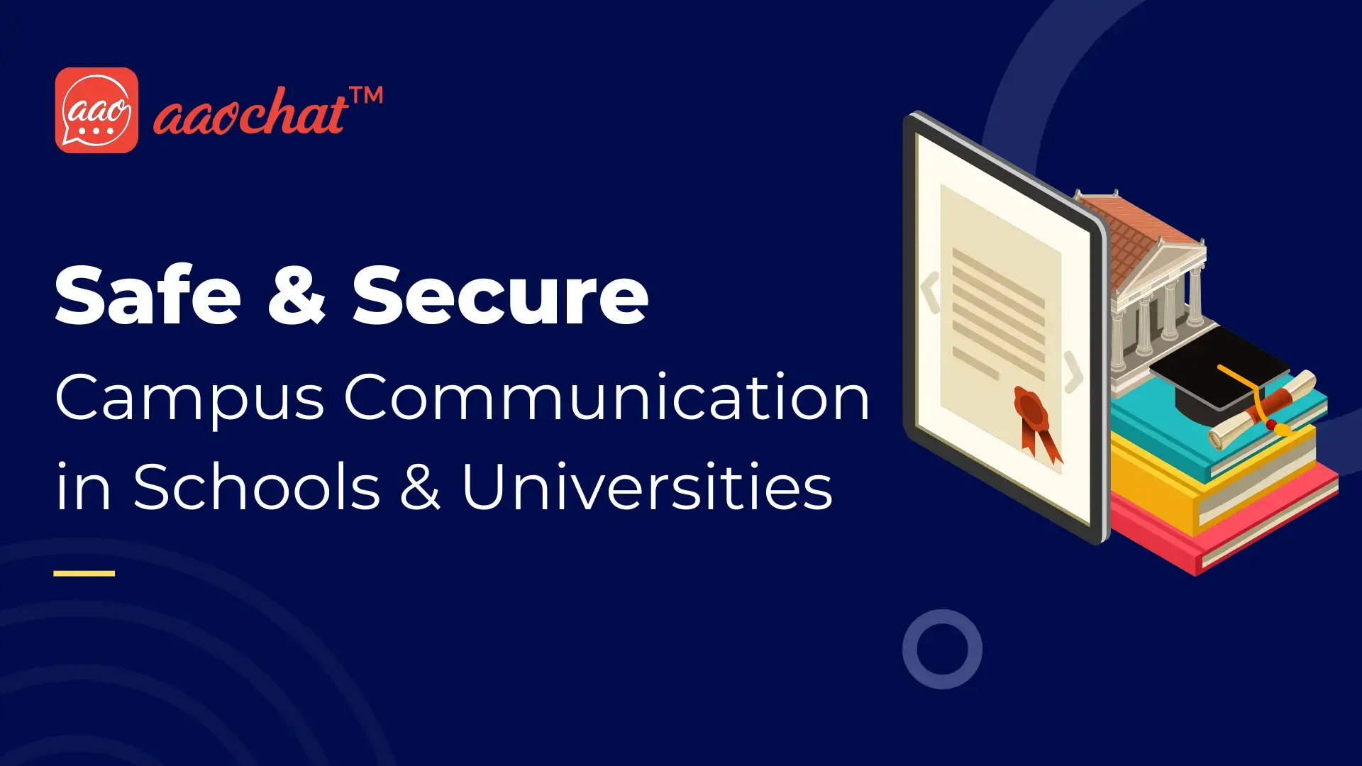 A blog on how Aao Chat ensures Secure campus communication